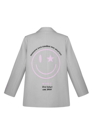 Blazer Femme En Polyester Ensemble Coupe Oversized Avec Logo Brodé h5 Image10
