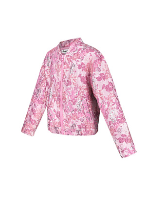 Veste Courte Femme En Polyester Imprimé Floral Sportif h5 Image4