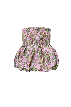 Top Sans Manches En Mélange De Soie Peplum Printemps/Été h5 Image3