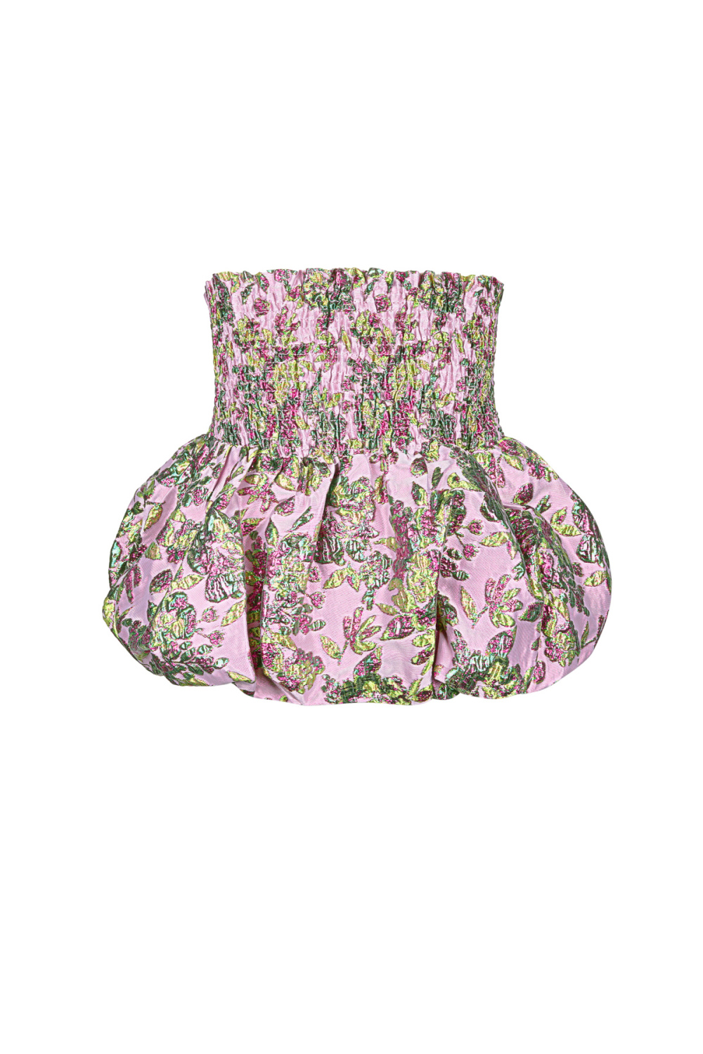Top Sans Manches En Mélange De Soie Peplum Printemps/Été 