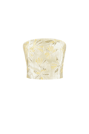 Top Sans Manches Femme Polyester Imprimé Fleur h5 
