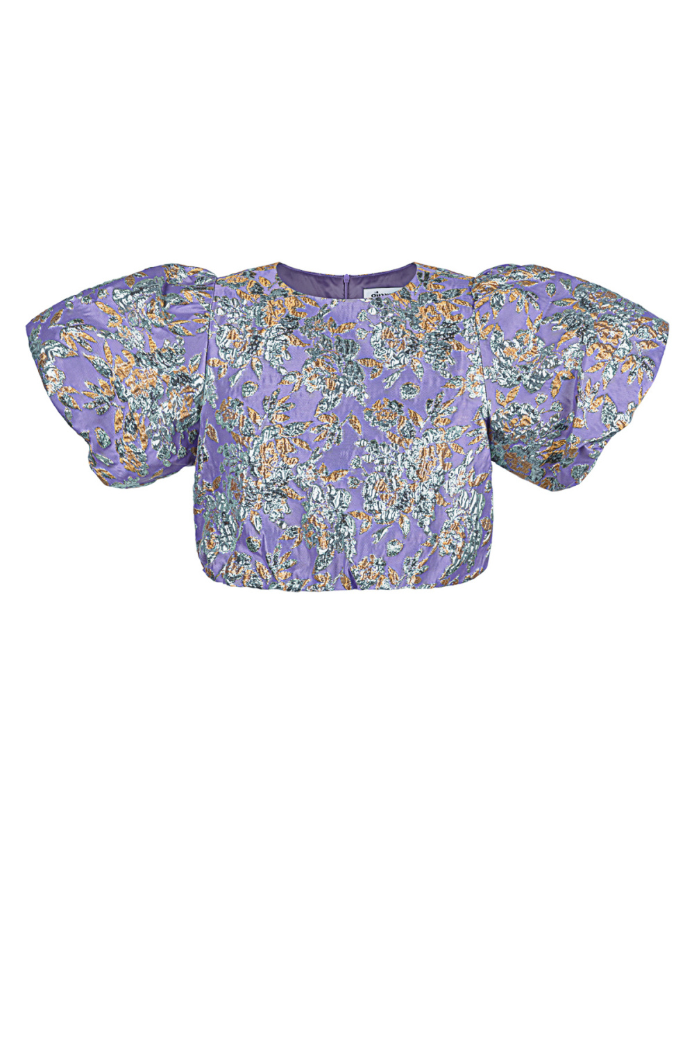 Polyester Femme Haut Manches Courtes Volants Imprimé Floral 
