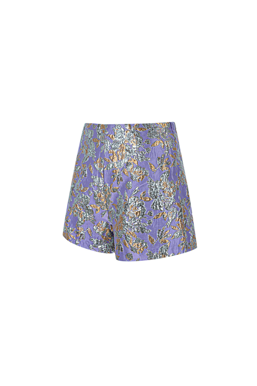 Shorts Hauts Femme En Polyester Imprimé Floral Image3