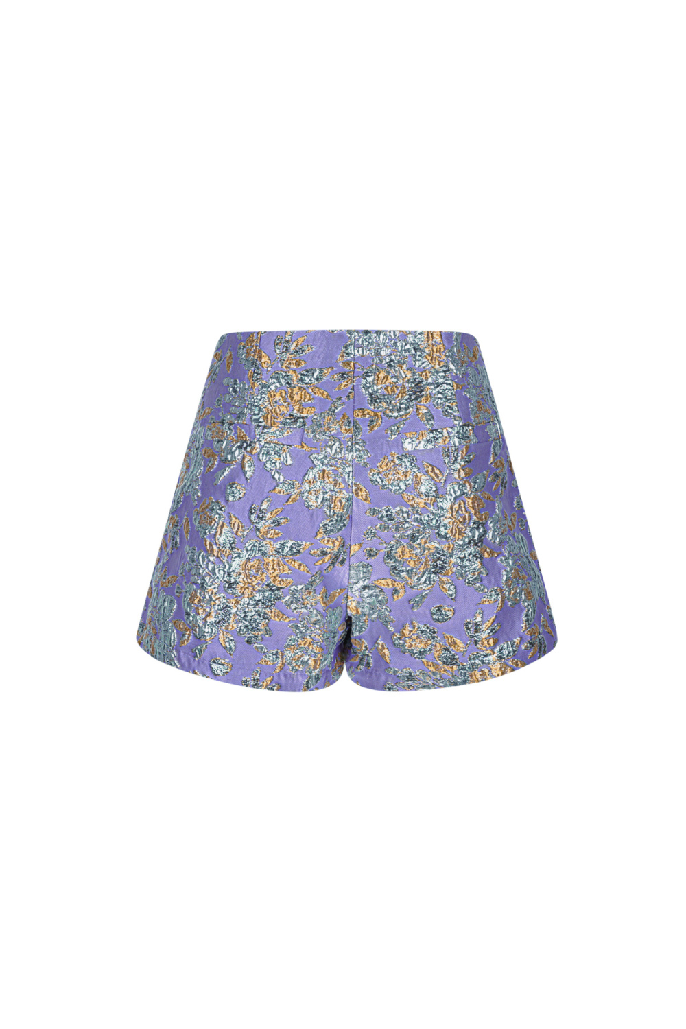 Shorts Hauts Femme En Polyester Imprimé Floral Image4
