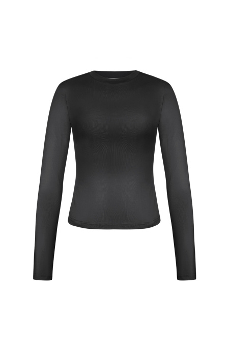 Pull en Polyester pour Femme Manches Longues Coupe Bodycon 2