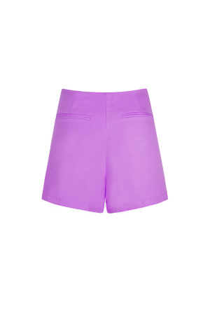 Jupe Mini Femme En Polyester Couleur Unie Coupe Élastique h5 Image5