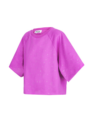 Coton T-Shirt Femme Oversized Printemps/Été h5 Image5