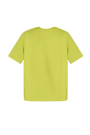 Coton T-Shirt Femme Oversized Logo Minimaliste h5 Image6