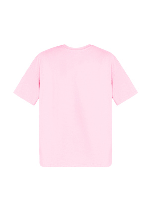 Coton T-Shirt Femme Oversized Logo Minimaliste h5 Image3