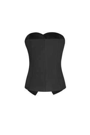 Top Sans Manches Femme En Polyester Conception Structurée À Boutons h5 Image8
