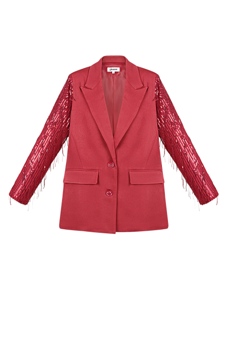 Veste Femme En Polyester À Manches Frangées Design 2