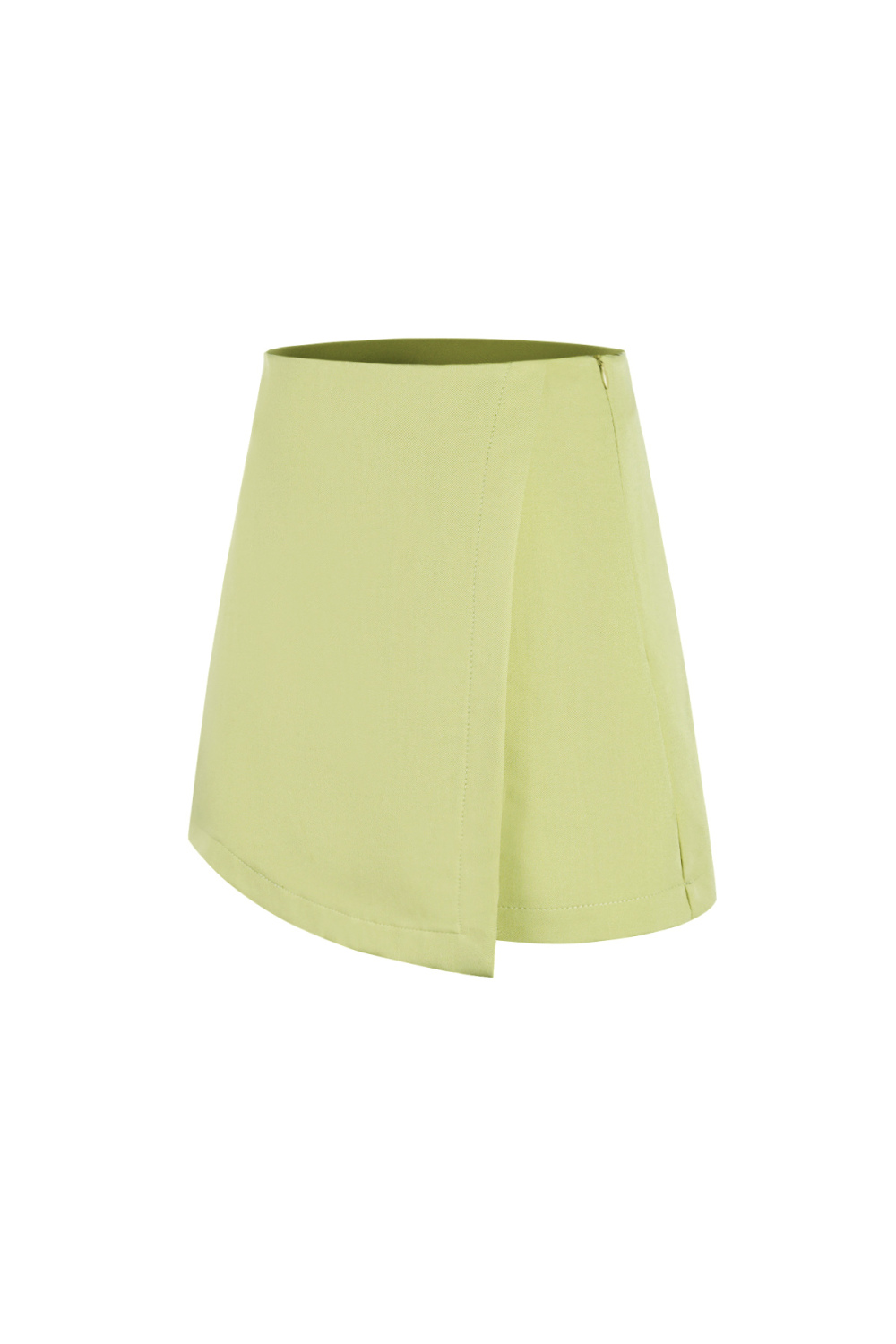 Shorts Asymétriques En Polyester Pour Femmes Design Professionnel Image10