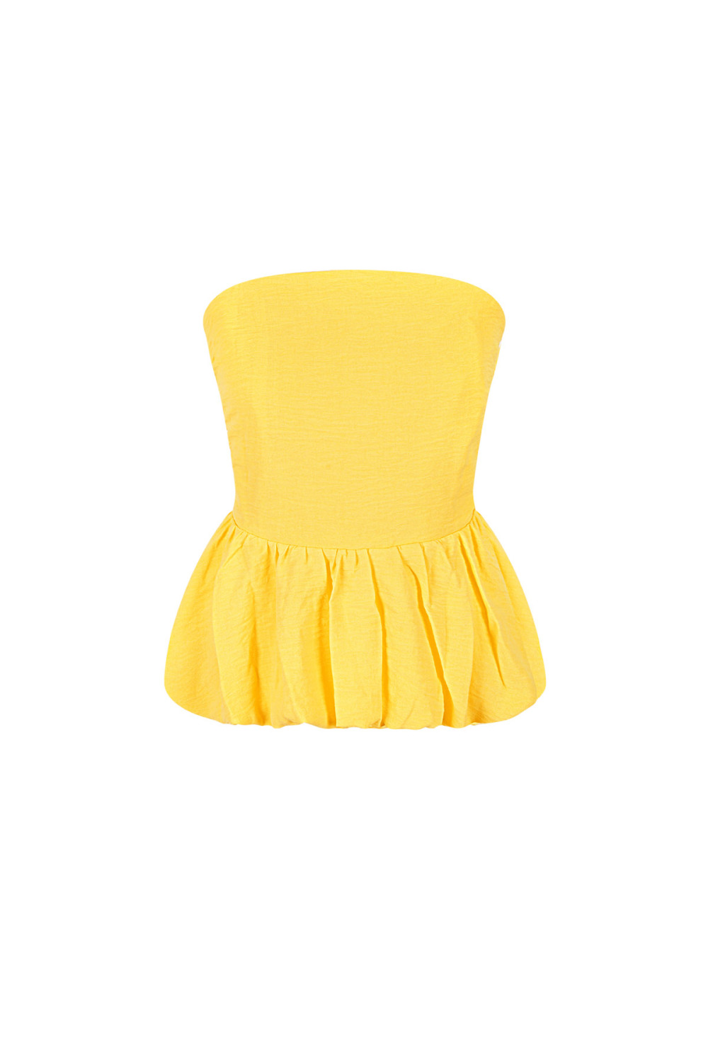 Polyester Haut Sans Manches Femme Volants Bas 