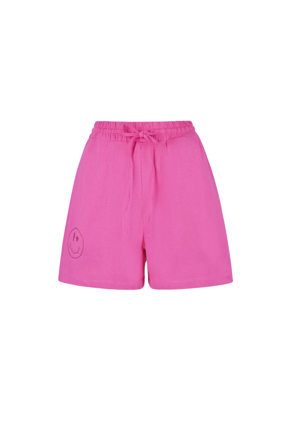 Coton Femmes Shorts Décontractés Cordon Élastique À La Taille