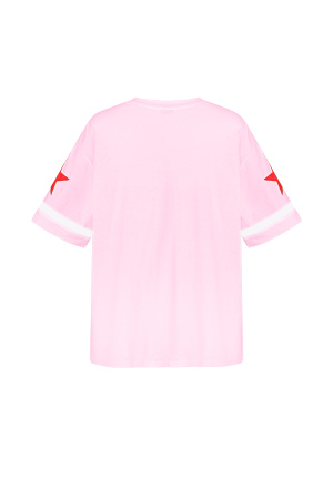 Coton T-Shirt Femme Oversized Imprimé Léopard Numéro 98 h5 Image8