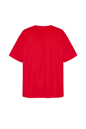 Coton T-Shirt Femme Oversized Imprimé Oui h5 Image6