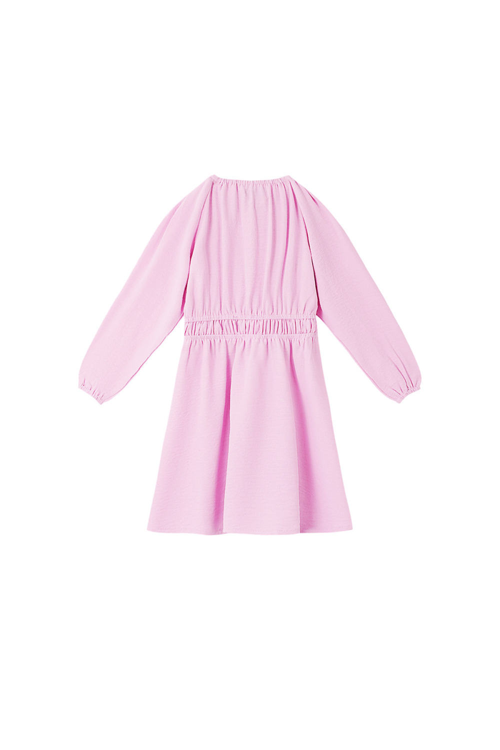 Robe Mini Femme En Polyester Plissée Ceinture Élastique Image4