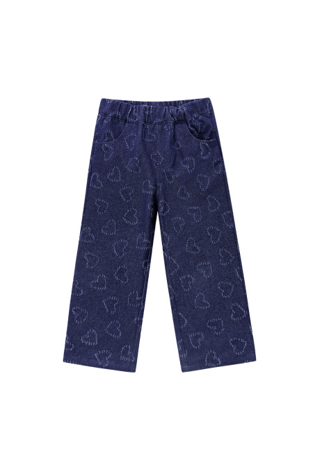 Coton Denim Femme Pantalon Droit Casual Bleu Clair 2
