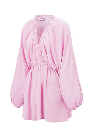 Robe Courte En Fibre De Polyester (Polyester), Couleur Unie, Vêtements Décontractés Printemps/Été h5 Image5