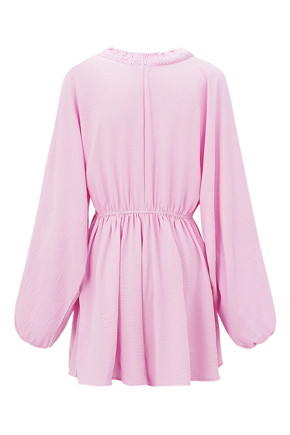 Robe Courte En Fibre De Polyester (Polyester), Couleur Unie, Vêtements Décontractés Printemps/Été Image6