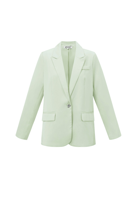 Blazer aspect satiné faisant partie d'un ensemble 2