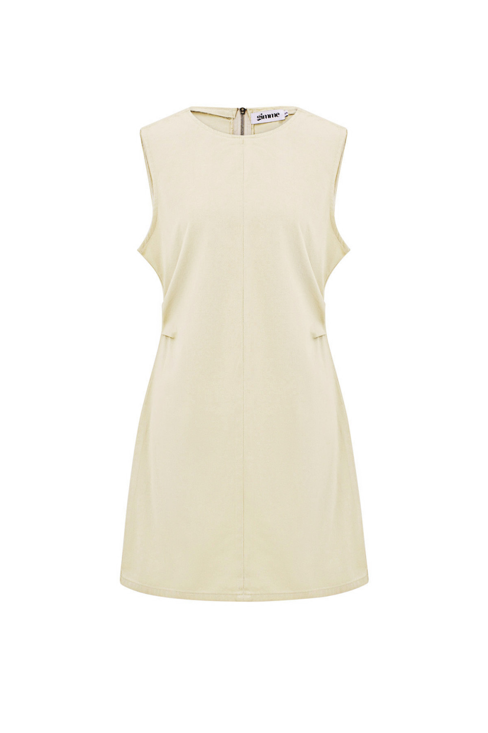 Coton Robe Mini Femme Sans Manches Bodycon 
