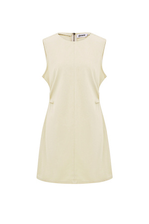 Coton Robe Mini Femme Sans Manches Bodycon h5 