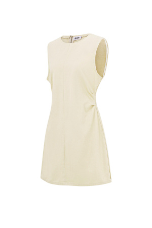 Coton Robe Mini Femme Sans Manches Bodycon h5 Image2