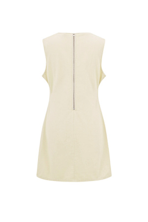 Coton Robe Mini Femme Sans Manches Bodycon h5 Image3