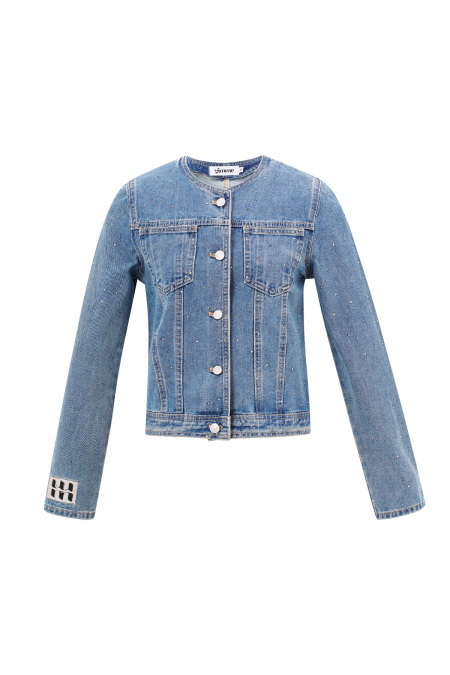 Denim Femme Veste Courte Classic Fit 2