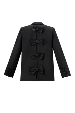 Polyester Ensemble Costume Femme Coupe Élégante Détail Nœud h5 Image2