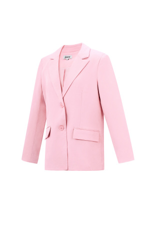 Polyester Ensemble Costume Femme Coupe Élégante Détail Nœud h5 Image13