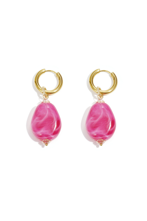 Boucles D'Oreilles À Perles Asymétriques h5