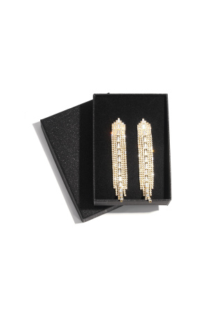 Boucles D'Oreilles Pendantes En Cuivre, Géométriques, Élégantes, De Noël, Luxueuses, Bijoux Pour Femmes h5 Image2