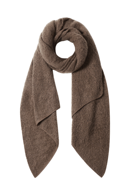 Écharpe douce d'hiver corail Polyester 2