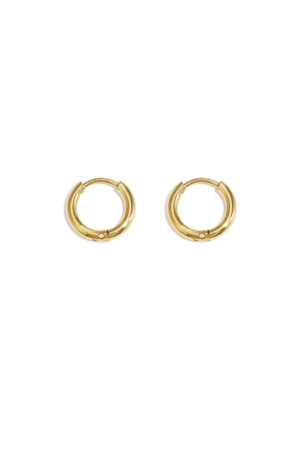Boucles D'Oreilles Créoles Simples Xxs En Acier Inoxydable