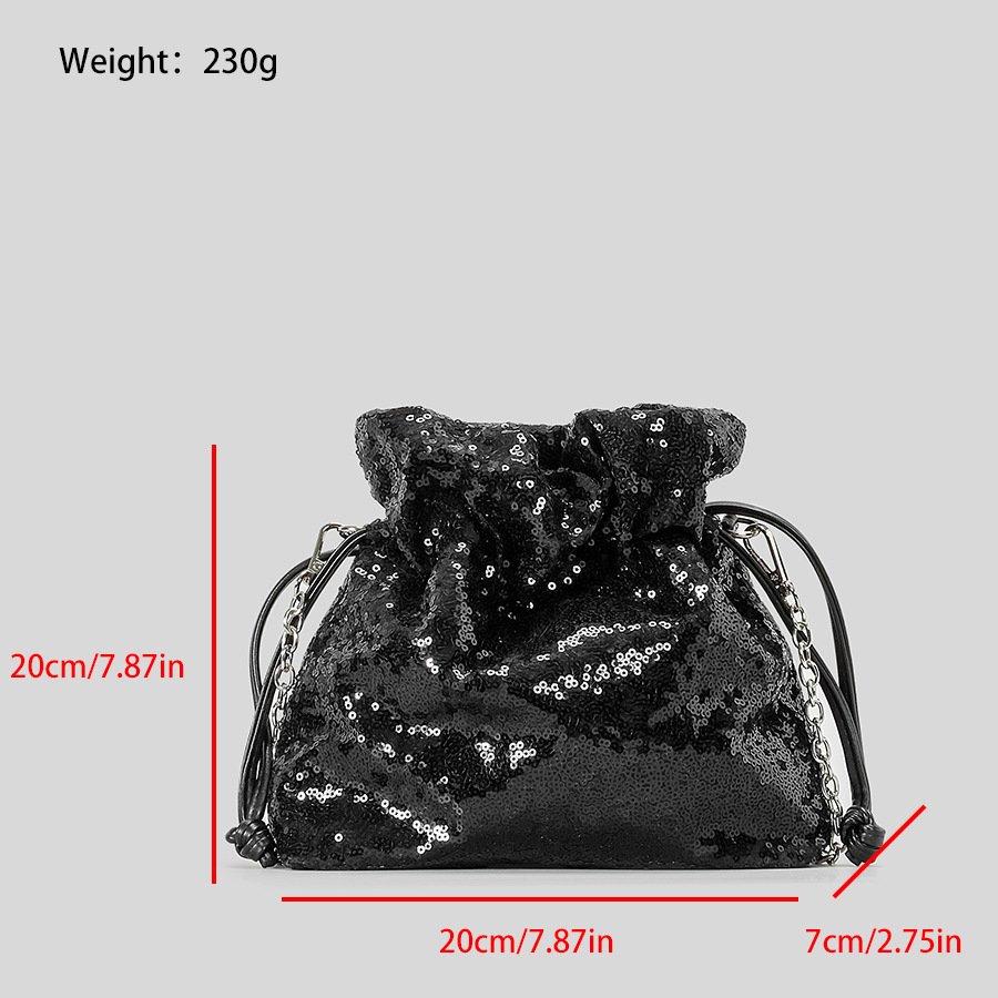 1 Sac À Main Élégant Et Luxueux À Paillettes Pour Femme h5Image7