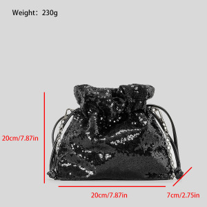 1 Sac À Main Élégant Et Luxueux À Paillettes Pour Femme h5 Image7