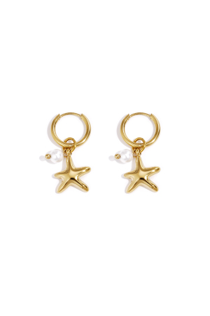 Boucles D'oreilles Étoile De Mer h5 