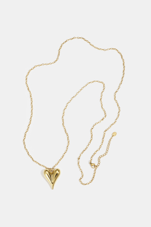 Colliers Longs En Forme De Cœur, Décontractés, Simples Et Quotidiens, Bijoux Pour Femmes h5 