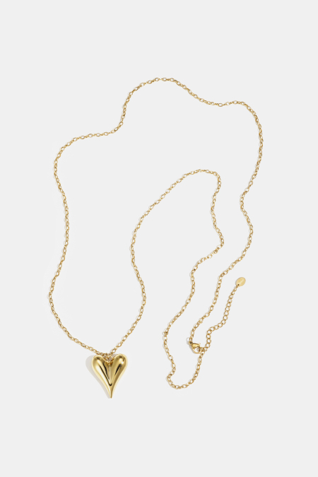 Colliers longs en forme de cœur, décontractés, simples et quotidiens, bijoux pour femmes
