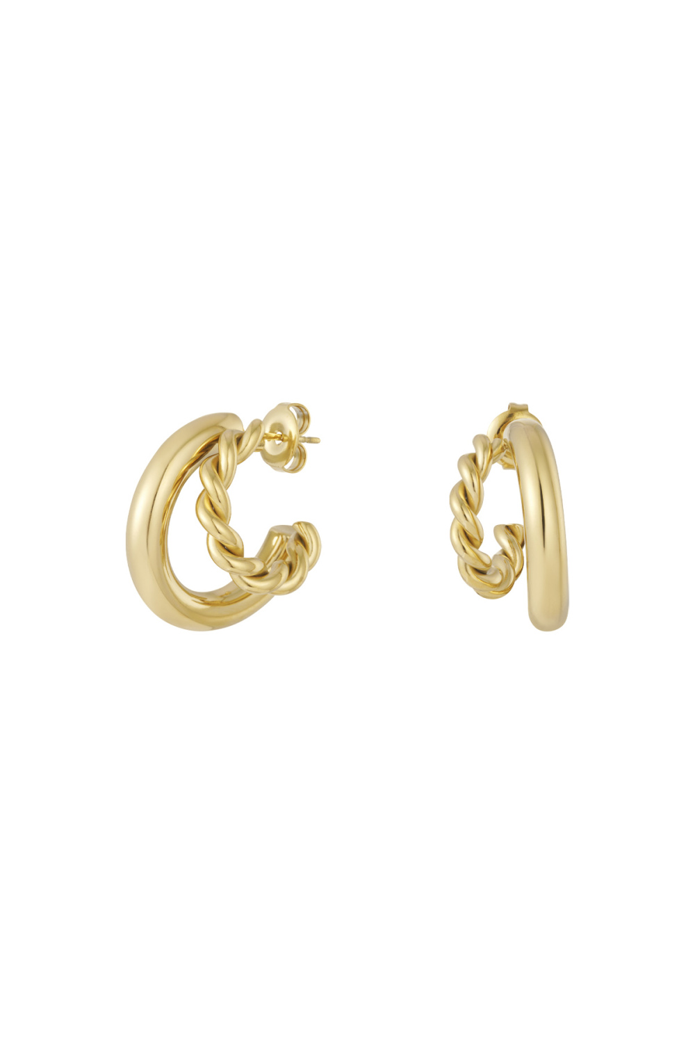 Boucles D'Oreilles Double Trouble 