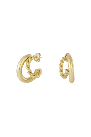 Boucles D'Oreilles Double Trouble h5 