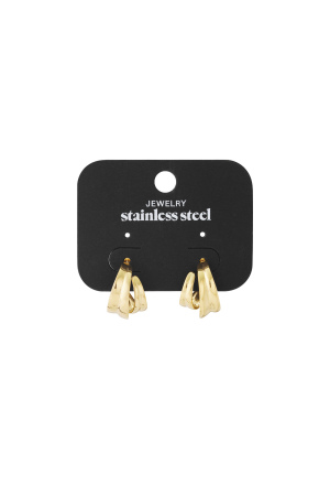 Boucles D'Oreilles À Boucle Polie h5 Image6