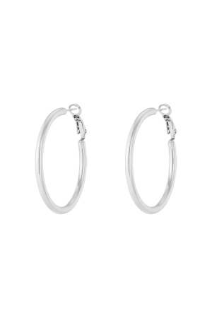 Boucles D'Oreilles Créoles Basiques h5 Image3