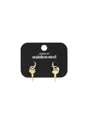 Boucles D'Oreilles Clé De L'Amour h5 Image4