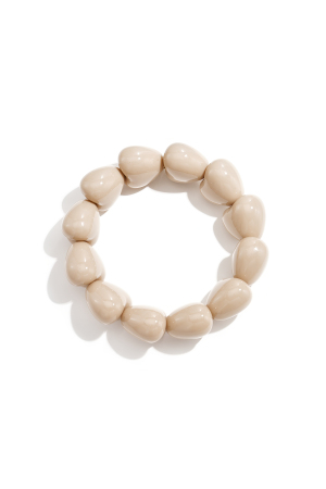 Bracelet Avec De Grosses Perles En Forme De Cœur h5 Image3
