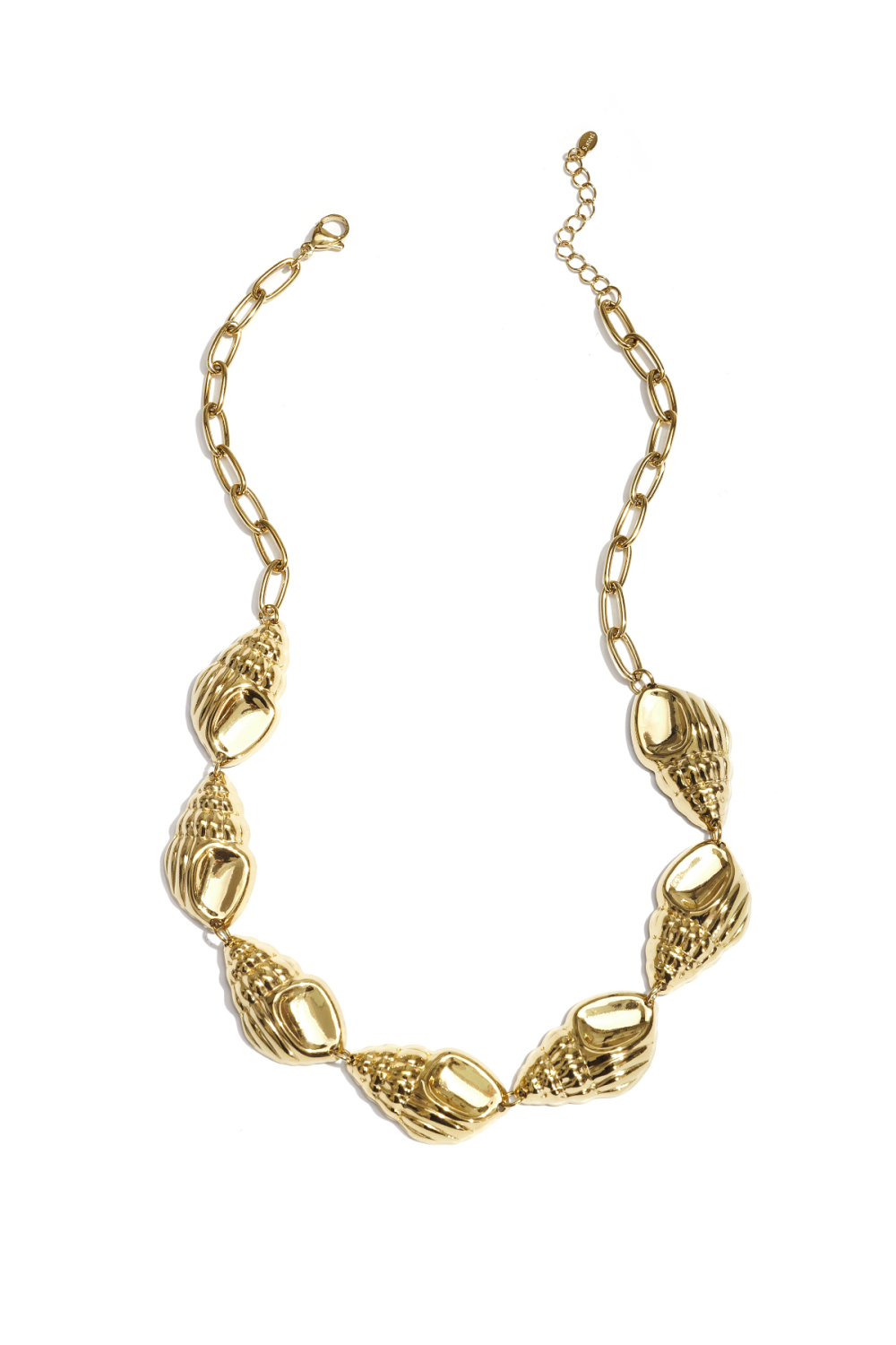 Collier Statement Orné De Gros Coquillages