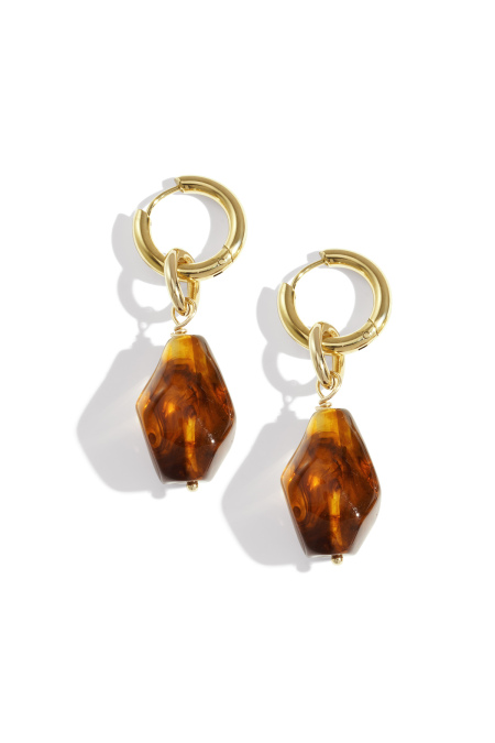 Boucles d'oreilles pendantes de forme irrégulière, série Casual Daily Simple, bijoux pour femmes