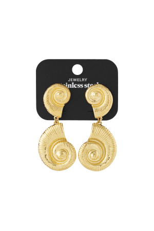 Boucle D'Oreille Tourbillon Océanique h5 Image4